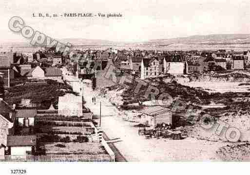 Ville de TOUQUETPARISPLAGE(LE), carte postale ancienne