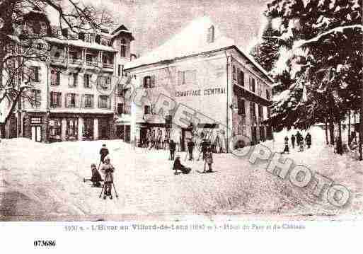 Ville de VILLARDDELANS, carte postale ancienne