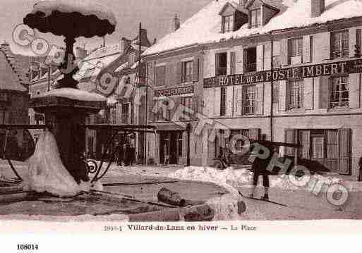 Ville de VILLARDDELANS, carte postale ancienne