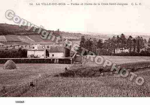 Ville de VILLEDUBOIS(LA), carte postale ancienne