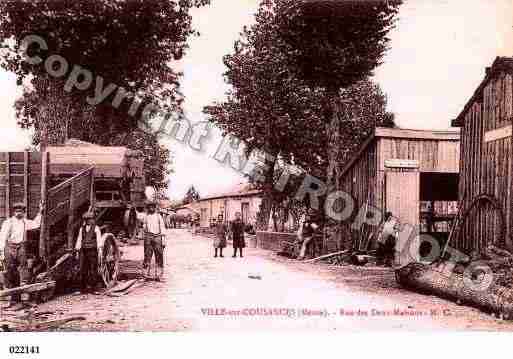 Ville de VILLESURCOUSANCES, carte postale ancienne