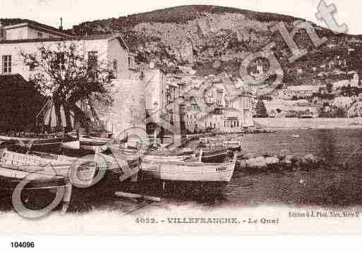 Ville de VILLEFRANCHESURMER, carte postale ancienne