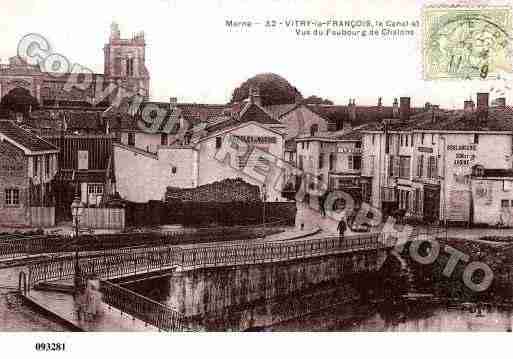 Ville de VITRYLEFRANCOIS, carte postale ancienne