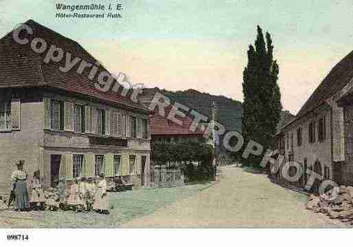 Ville de WANGEN, carte postale ancienne