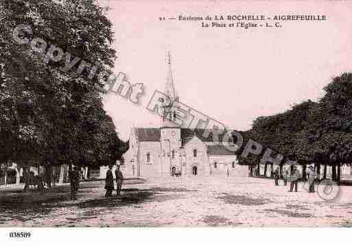 Ville de AIGREFEUILLED'AUNIS, carte postale ancienne