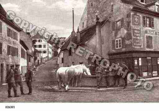 Ville de ALTKIRCH, carte postale ancienne