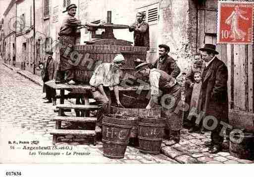 Ville de ARGENTEUIL, carte postale ancienne