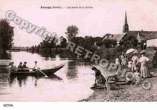 Ville de ARNAGE, carte postale ancienne