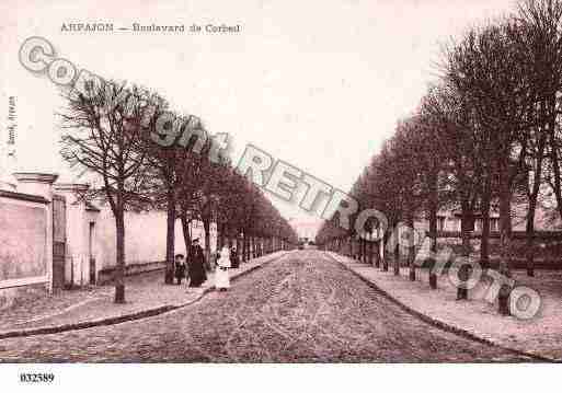 Ville de ARPAJON, carte postale ancienne