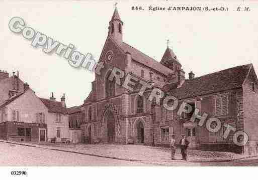 Ville de ARPAJON, carte postale ancienne