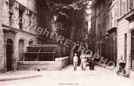 Ville de AVIGNON, carte postale ancienne