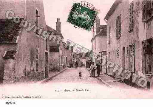 Ville de AVON, carte postale ancienne