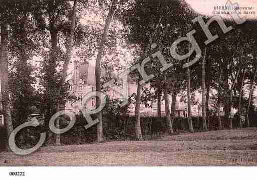 Ville de BIERNE, carte postale ancienne