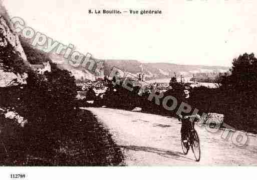 Ville de BOUILLE(LA), carte postale ancienne