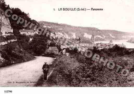 Ville de BOUILLE(LA), carte postale ancienne Ville de BOUILLE(LA), carte postale ancienne