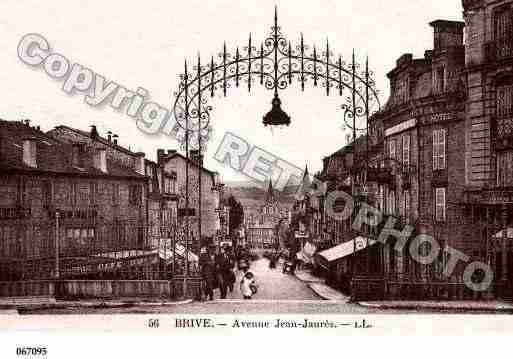 Ville de BRIVELAGAILLARDE, carte postale ancienne