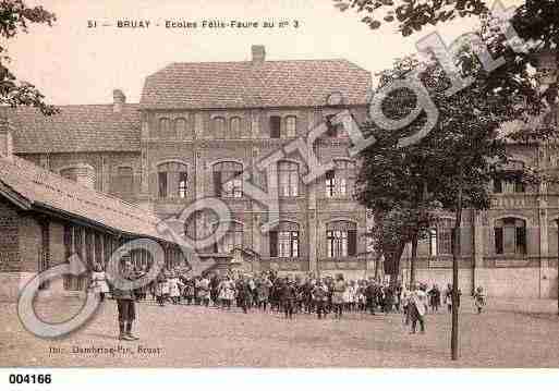 Ville de BRUAYENARTOIS, carte postale ancienne