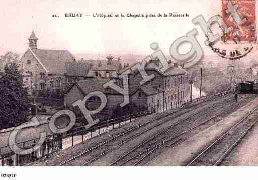 Ville de BRUAYENARTOIS, carte postale ancienne