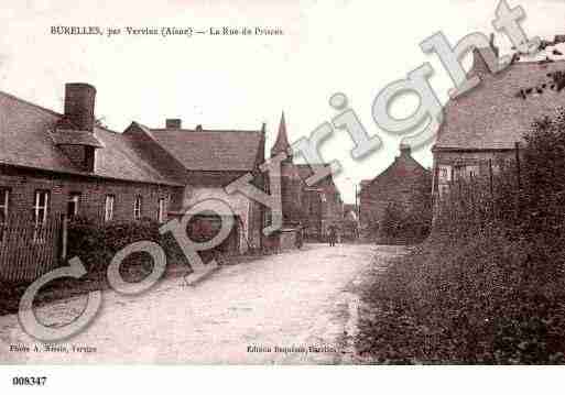 Ville de BURELLES, carte postale ancienne