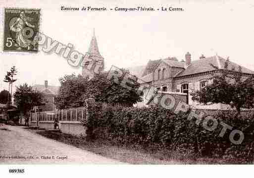 Ville de CANNYSURTHERAIN, carte postale ancienne