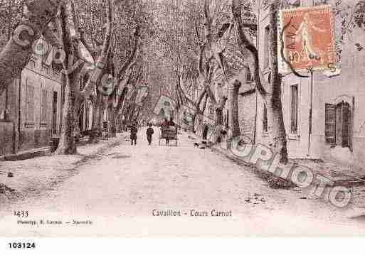 Ville de CAVAILLON, carte postale ancienne