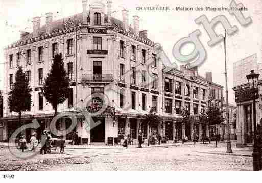 Ville de CHARLEVILLEMEZIERES, carte postale ancienne