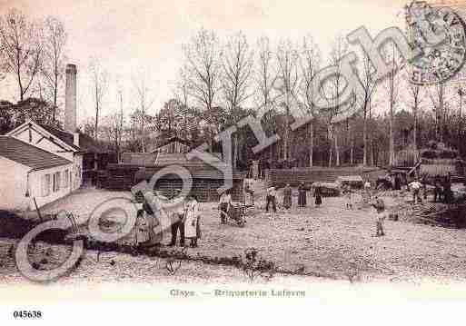 Ville de CLAYESOUILLY, carte postale ancienne