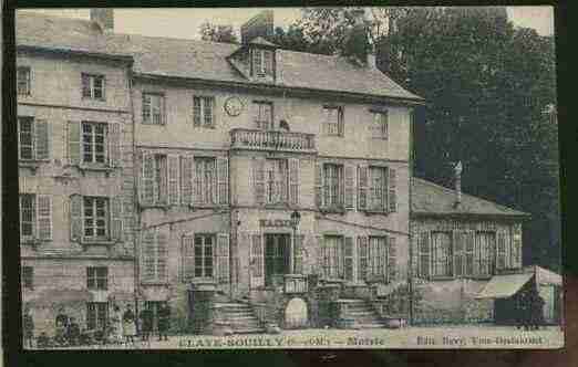 Ville de CLAYESOUILLY, carte postale ancienne