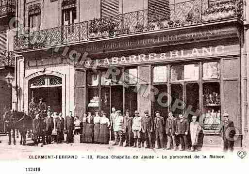 Ville de CLERMONTFERRAND, carte postale ancienne