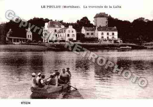 Ville de CLOHARSCARNOET, carte postale ancienne