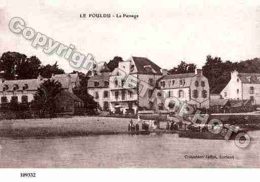 Ville de CLOHARSCARNOET, carte postale ancienne