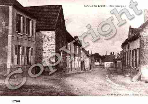 Ville de COUCYLESEPPES, carte postale ancienne