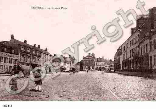 Ville de DESVRES, carte postale ancienne