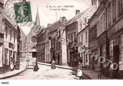 Ville de DESVRES, carte postale ancienne