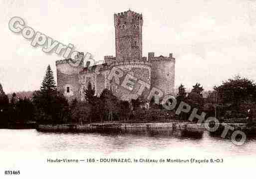 Ville de DOURNAZAC, carte postale ancienne