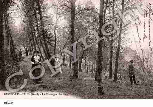 Ville de EUZET, carte postale ancienne Ville de EUZET, carte postale ancienne