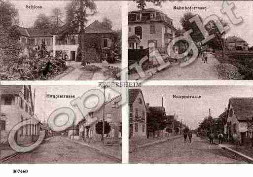Ville de FEGERSHEIM, carte postale ancienne