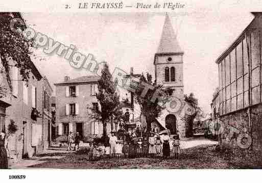Ville de FRAYSSE(LE), carte postale ancienne Ville de FRAYSSE(LE), carte postale ancienne