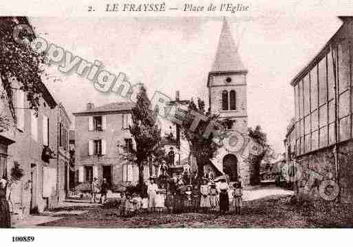 Ville de FRAYSSE(LE), carte postale ancienne