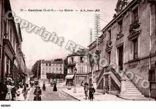 Ville de GARCHES, carte postale ancienne