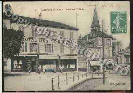 Ville de GARCHES, carte postale ancienne