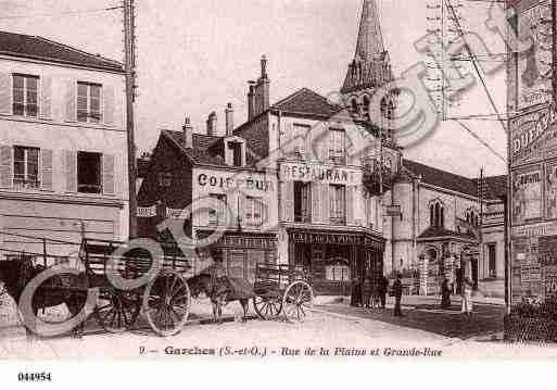 Ville de GARCHES, carte postale ancienne