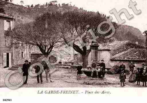 Ville de GARDEFREINET(LA), carte postale ancienne