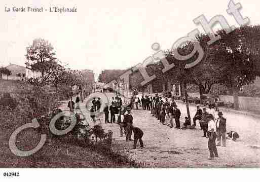 Ville de GARDEFREINET(LA), carte postale ancienne