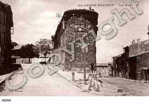 Ville de GARDEFREINET(LA), carte postale ancienne