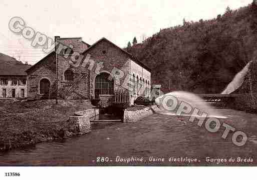 Ville de GRENOBLE, carte postale ancienne