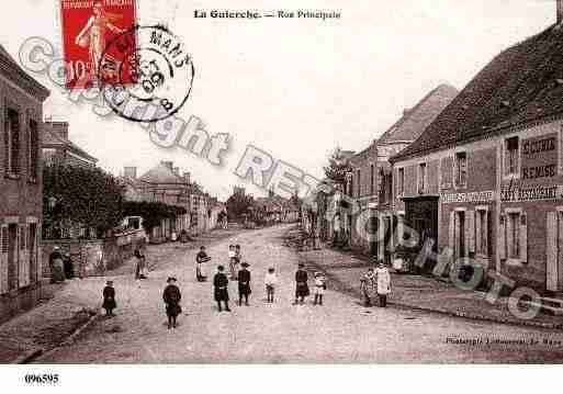 Ville de GUIERCHE(LA), carte postale ancienne