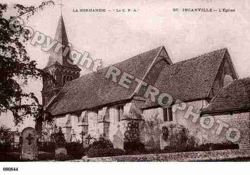 Ville de INCARVILLE, carte postale ancienne