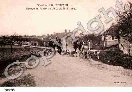 Ville de JAUDRAIS, carte postale ancienne