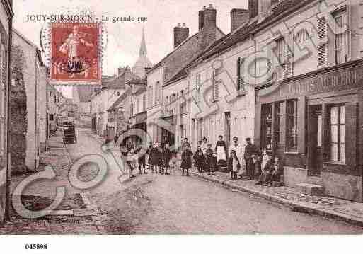 Ville de JOUYSURMORIN, carte postale ancienne